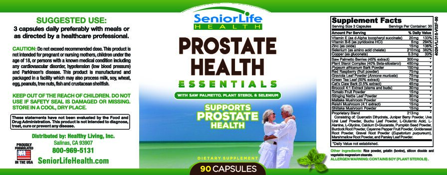 Prostate Health Essentials: 18 Great Ingredients