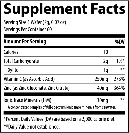 Zinc + Vitamin C Chewable: Effective Product