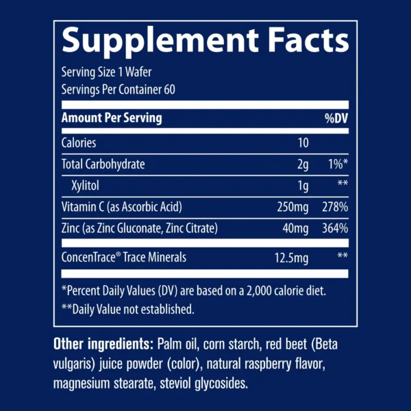 Zinc Plus Vitamin C Chewable: Effective Product