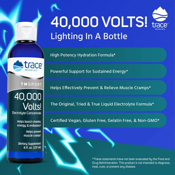 Electrolyte Concentrate: Strong 40,000 Volts