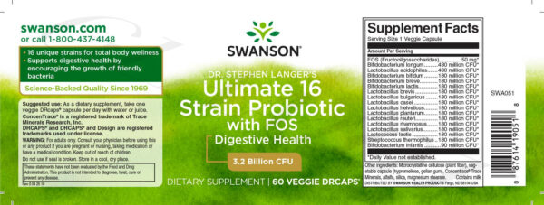 Ultimate 16 Strain Probiotic 3.2 Billion CFU