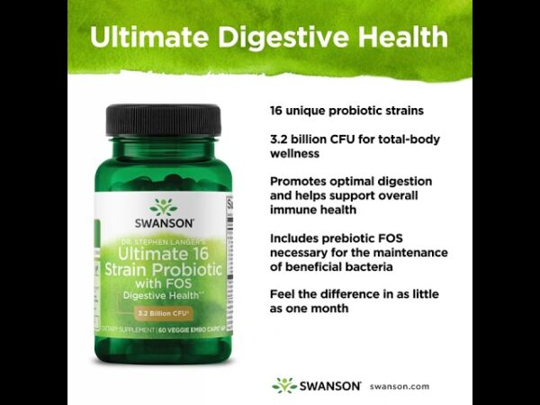 Ultimate 16 Strain Probiotic 3.2 Billion CFU