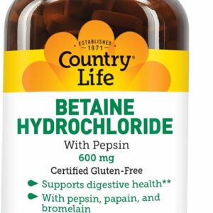 Betaine Hydrochloride with Pepsin